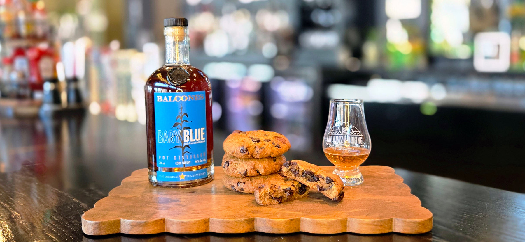 Baby Blue Chocolate Chip Cookie