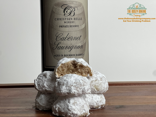 Christian Belle Winery Cabernet Sauvignon Snowball Cookies