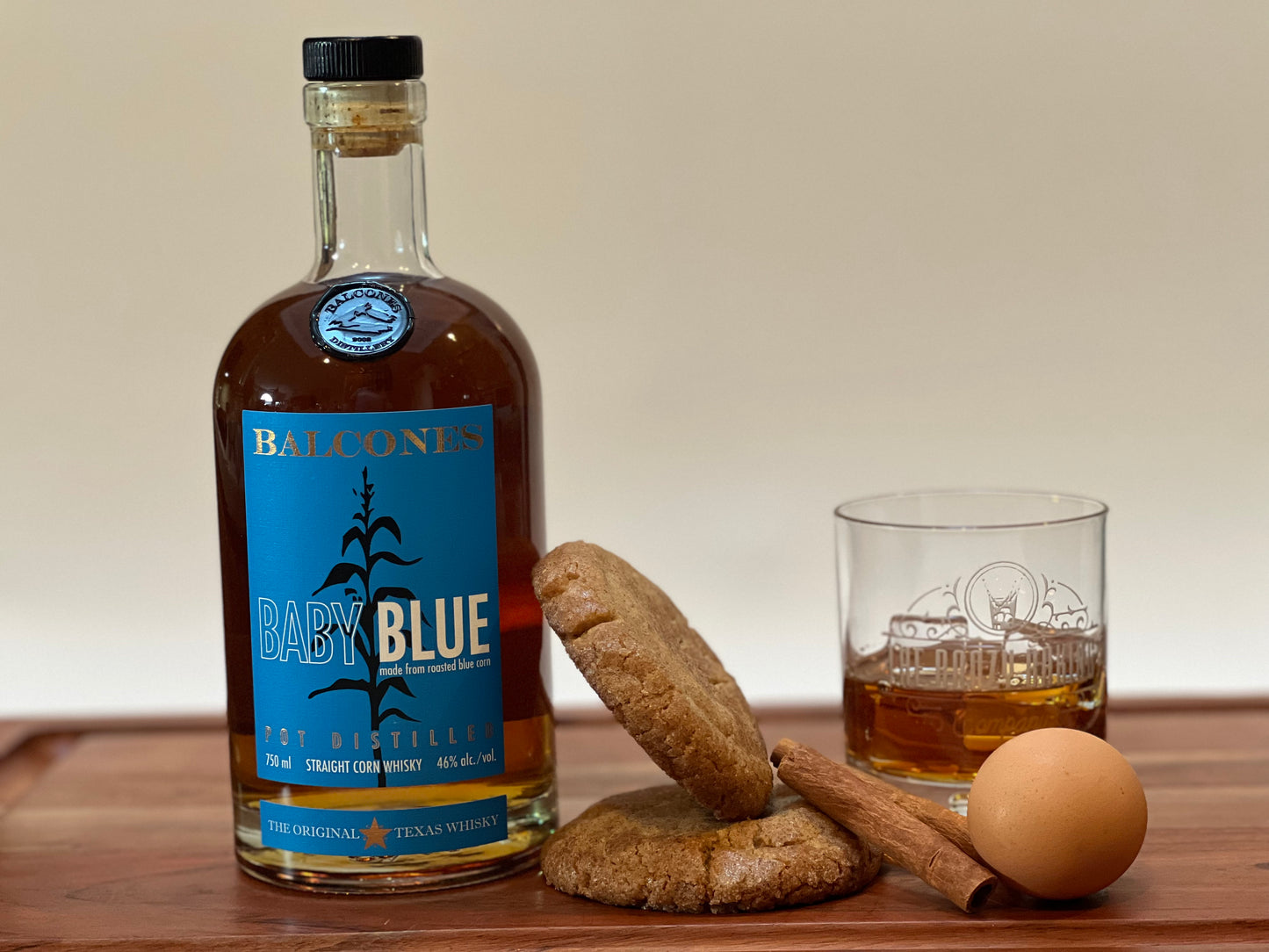 Balcones Distilling Baby Blue Blue Corn Whisky Snickerboozles